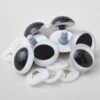 Plastic Slit Pupil Safety Eyes - 30mm White - 4 Pairs -Clover Store a20f3044 5de2 3c71 b722 278f5e140aaf