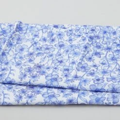 Digital Designs - Watercolor Flowers White 2 Yard Cut