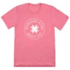 Missouri Star Circle Logo T-shirt - Heather Charity Pink 2XL -Clover Store a55176b9 57b8 330a 9de3 bbc3ad88a053
