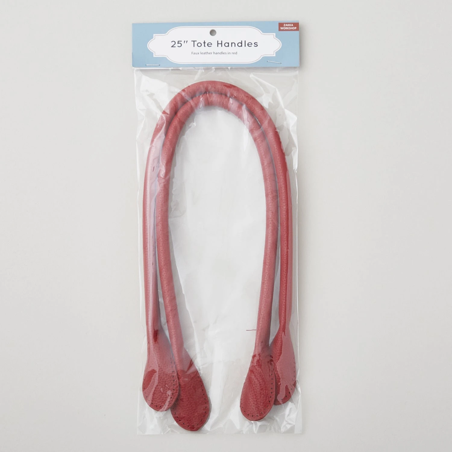 25" Tote Handles - Red 4 25" Tote Handles - Red - Image 2