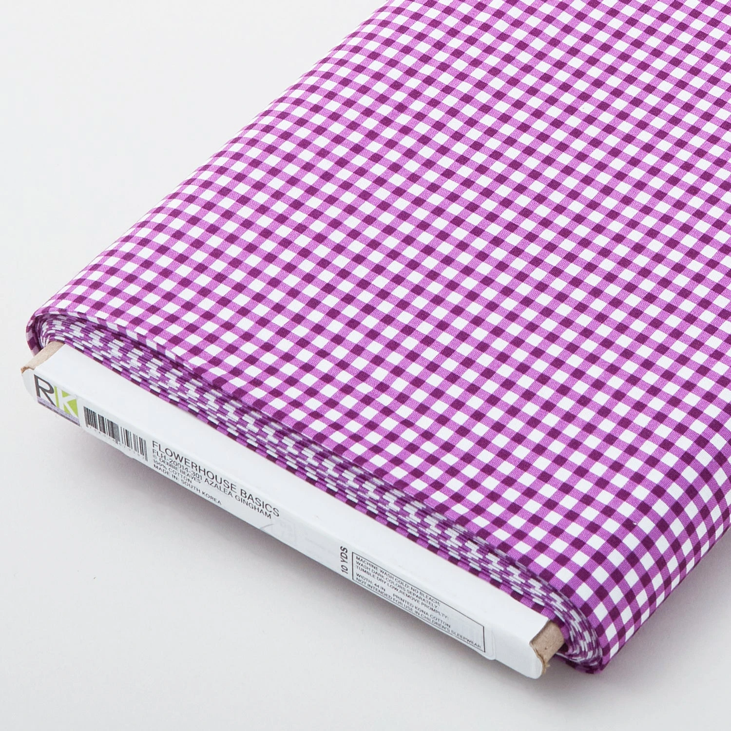Flowerhouse Basics - Azalea Gingham 10 Yard Bolt 3 Flowerhouse Basics - Azalea Gingham 10 Yard Bolt