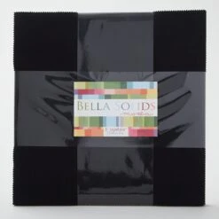 Bella Solids Black Junior Layer Cake