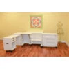 Aussie II Sewing Cabinet - Ash White -Clover Store aussie ii sewing cabinet ash white k8611 arrow sewing 308b44