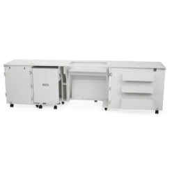 Aussie II Sewing Cabinet - Ash White -Clover Store aussie ii sewing cabinet ash white k8611 arrow sewing 313b28
