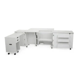 Aussie II Sewing Cabinet - Ash White -Clover Store aussie ii sewing cabinet ash white k8611 arrow sewing 318b7c