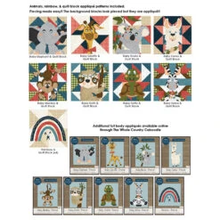 Our Greatest Gift Appliqué Quilt Pattern -Clover Store b1d16e57 25d4 34d7 a9b6 743db9d48810