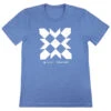 MSQC Playground Quilt Block T-shirt - Heather Columbia Blue L -Clover Store b2b4b541 d170 3ad3 8d0d 0bd798e7496c