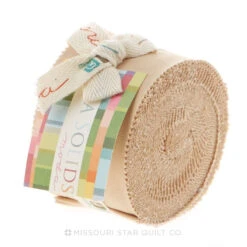 Bella Solids Tan Junior Jelly Roll