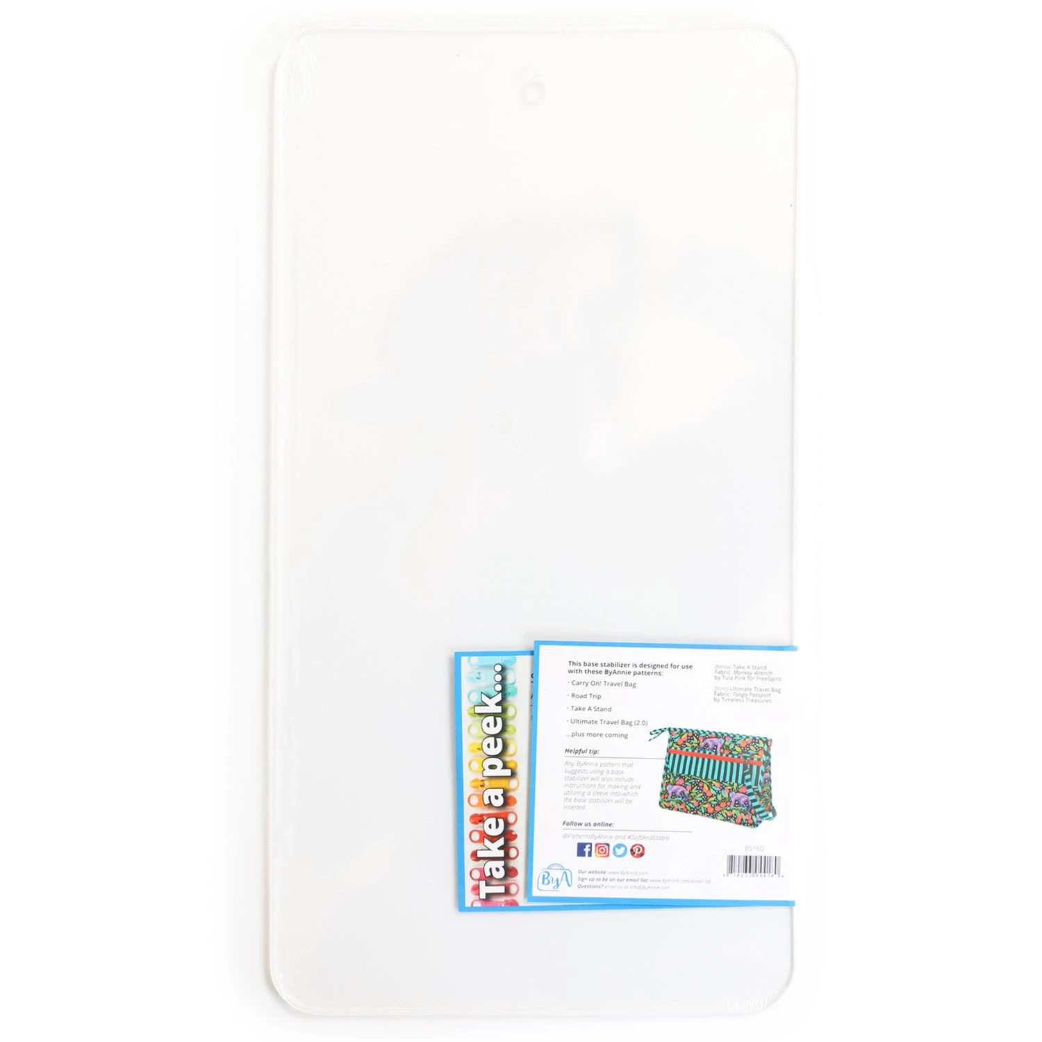 ByAnnie Base Stabilizer - 7.75" X 14.75" 4 ByAnnie Base Stabilizer - 7.75" X 14.75" - Image 2