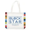 BLOCK Canvas Tote -Clover Store block canvas tote block tote missouri star quilt co 259ad3