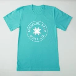 Missouri Star Teal Circle Logo T-shirt - XL