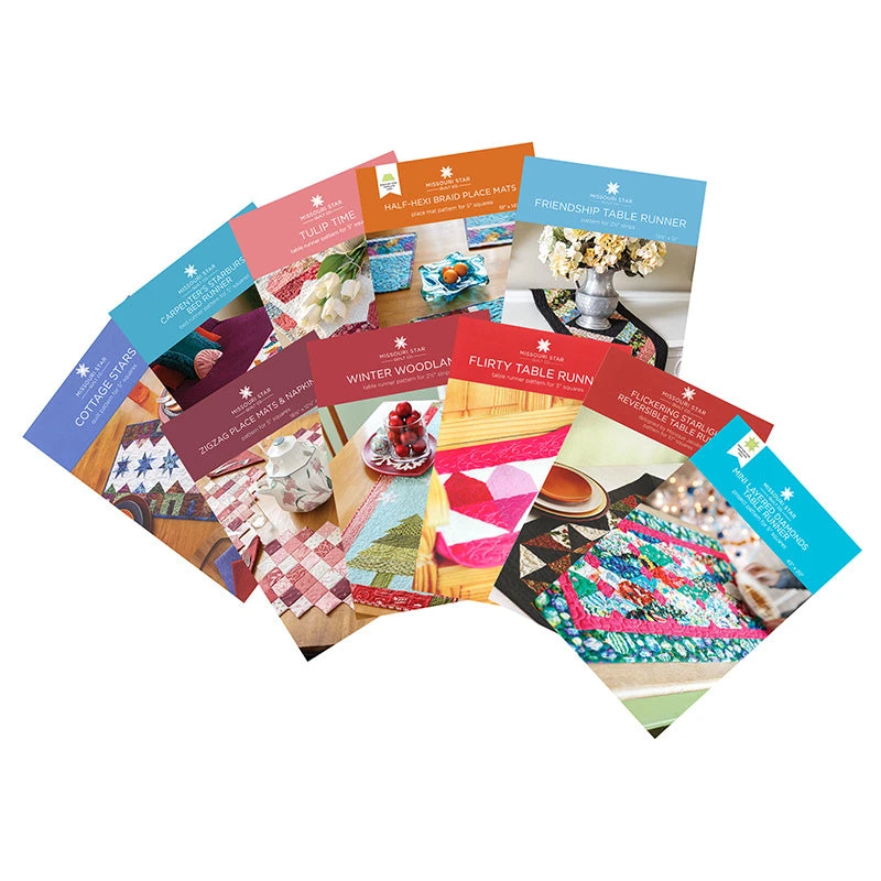 Missouri Star Favorite Tabletop Patterns Bundle 3 Missouri Star Favorite Tabletop Patterns Bundle