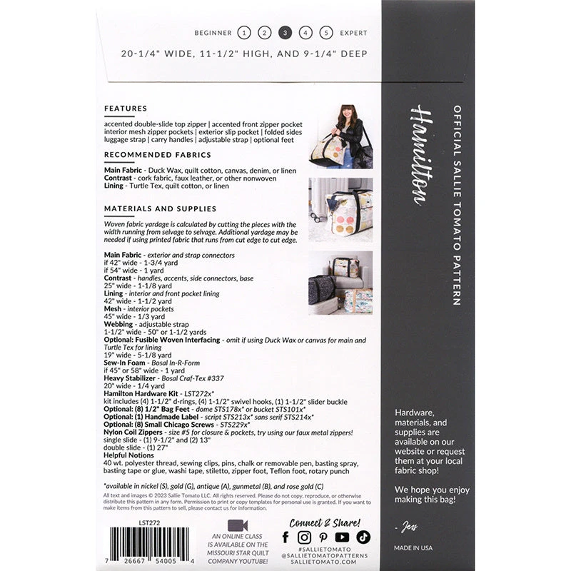 Hamilton Travel Duffle Kit - Black Faux Leather 6 Hamilton Travel Duffle Kit - Black Faux Leather - Image 4