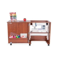 Judy Sewing Cabinet - Teak -Clover Store caddf418 7f95 3ae6 b073 a7bed7e6ad67
