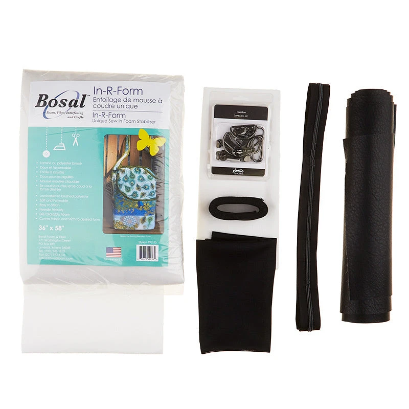 Hamilton Travel Duffle Kit - Black Faux Leather 4 Hamilton Travel Duffle Kit - Black Faux Leather - Image 2