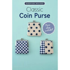 Classic Coin Purse Kit -Clover Store classic coin purse kit zw2170 zakka workshop zakka workshop 84183f
