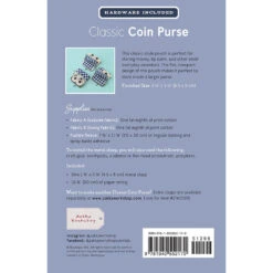 Classic Coin Purse Kit -Clover Store classic coin purse kit zw2170 zakka workshop zakka workshop 84479a