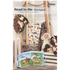 Cuddle® Kit - Read To Me Barnyard -Clover Store cuddle kit read to me barnyard ckreadtomebarnyard shannon fabrics 8657bb