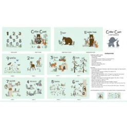 Cuddle® Kit - Read To Me Forest -Clover Store cuddle kit read to me forest ckreadtomeforest shannon fabrics 59359b