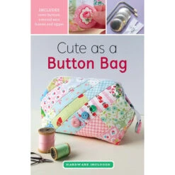 Cute As A Button Bag Kit -Clover Store cute as a button bag kit zw2477 zakka workshop zakka workshop 083f5f