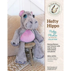 Hefty Hippo Pudgy Plushies Pattern