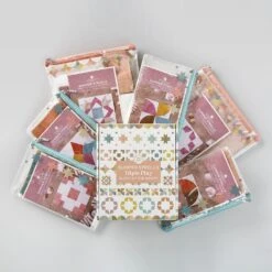 Missouri Star Summer Strolls Triple Play Block Of The Month -Clover Store d2be5bc7 99c9 3205 a224 c8cc404c8174 89981766 ce1d 4944 b891 83adc7465d3e