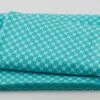 Windsong Meadows - Diagonal Flowers Teal 3 Yard Cut