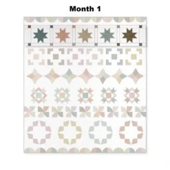 Missouri Star Summer Strolls Triple Play Block Of The Month -Clover Store de4ae96d 3b6a 3e0d b089 b1760bd9db7a