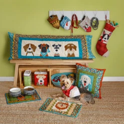 Doggy Bandanas Collar Covers Pattern -Clover Store doggy bandanas collar covers pattern wcc402 the whole country caboodle leanne anderson of the whole country caboodle 0173c6