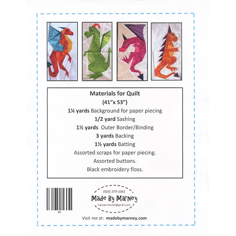 Dragon Quilt Pattern 4 Dragon Quilt Pattern - Image 2