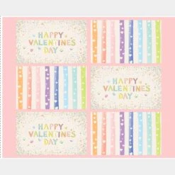 Monthly Placemat Panels - February Valentine's Placemat Multi Panel