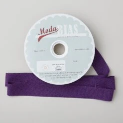 Thatched Bias Binding 20 Yard Spool - Pansy