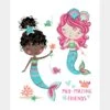 Mer-Mazing - Mermaid Friends Panel -Clover Store ead1ac83 1b43 3056 94dc e4ef2cbe1155