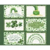 Monthly Placemat Panels - March Saint Patrick's Day Placemat Green Panel -Clover Store eba8d506 ca39 3bdd 9125 9d8727cbf660