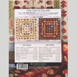 Oak Grove Quilt Pattern -Clover Store ee7def21 6c33 3d25 a0bb f7f244d62525
