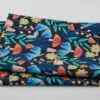 Mushroom Garden Navy 2 Yard Cut
