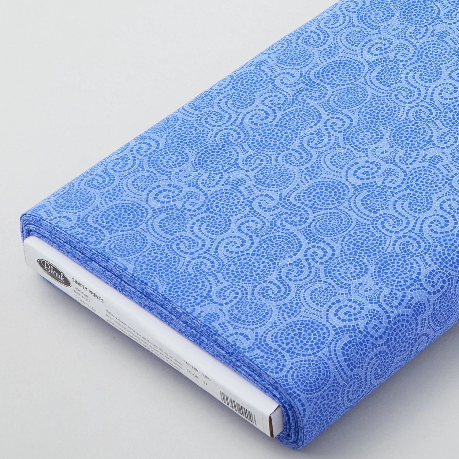 Simply Prints - Mosaic Blue 10 Yard Bolt 3 Simply Prints - Mosaic Blue 10 Yard Bolt