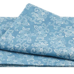 Willow - Flowers & Curves Denim 2 Yard Cut