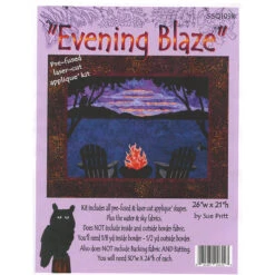 Evening Blaze Kit -Clover Store evening blaze kit ssq109k sweet season quilts sue pritt 02c7dc