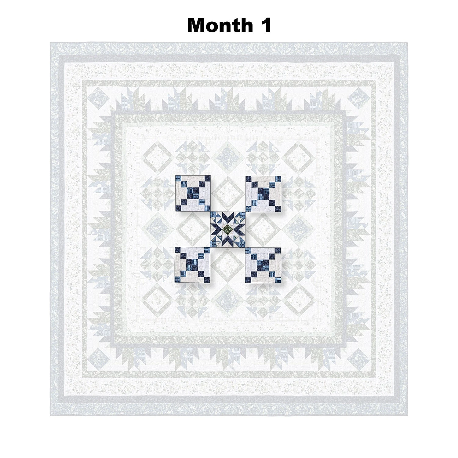 Green Fields Block Of The Month 5 Green Fields Block Of The Month - Image 3