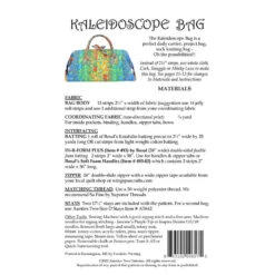 Kaleidoscope Bag Pattern -Clover Store f6f273fd 5837 3f8d a8c1 67b6532d6fcf