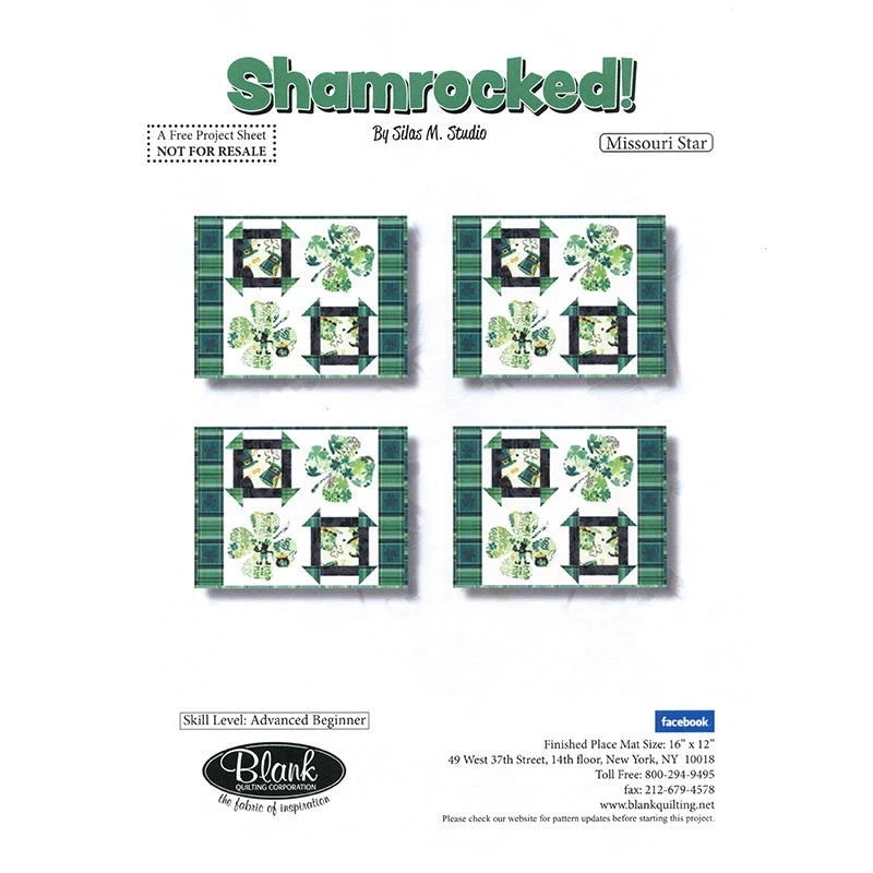 Shamrocked Place Mats Kit 5 Shamrocked Place Mats Kit - Image 3