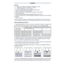 Market Tote Seat Belt Kit - Black/White Large -Clover Store f9fc3e4e 87d7 32e3 9b23 c5964fd18b17