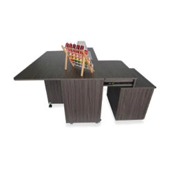 Kangaroo & Joey Sewing Cabinet - Gray -Clover Store fa6dc7e0 dd6d 3fec a7e5 6b2540765d22