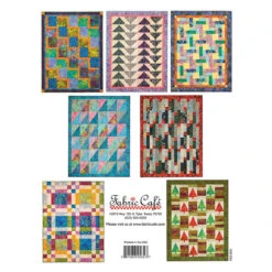 Fat Quarter Quilting Fun Book -Clover Store fat quarter quilting fun book fc32140 fabric cafe fran morgan 99348d