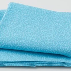 Essentials Crescent Swirl - Crescent Swirl Aqua 3 Yard Cut