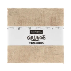 Grunge Basics - Tan Charm Pack