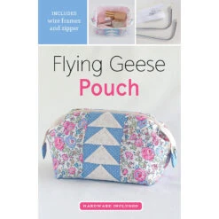 Flying Geese Pouch Kit -Clover Store flying geese pouch kit zw2576 zakka workshop zakka workshop 818139