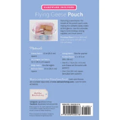 Flying Geese Pouch Kit -Clover Store flying geese pouch kit zw2576 zakka workshop zakka workshop 81f5f6