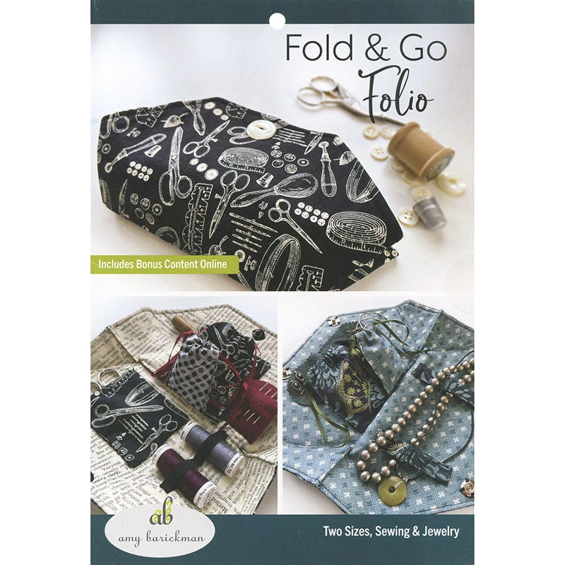 Fold & Go Folio Pattern 3 Fold & Go Folio Pattern